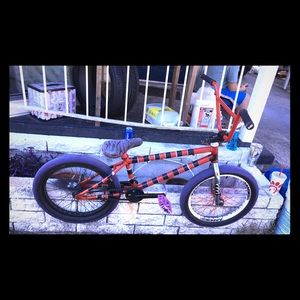 I got a all custom bmx bike